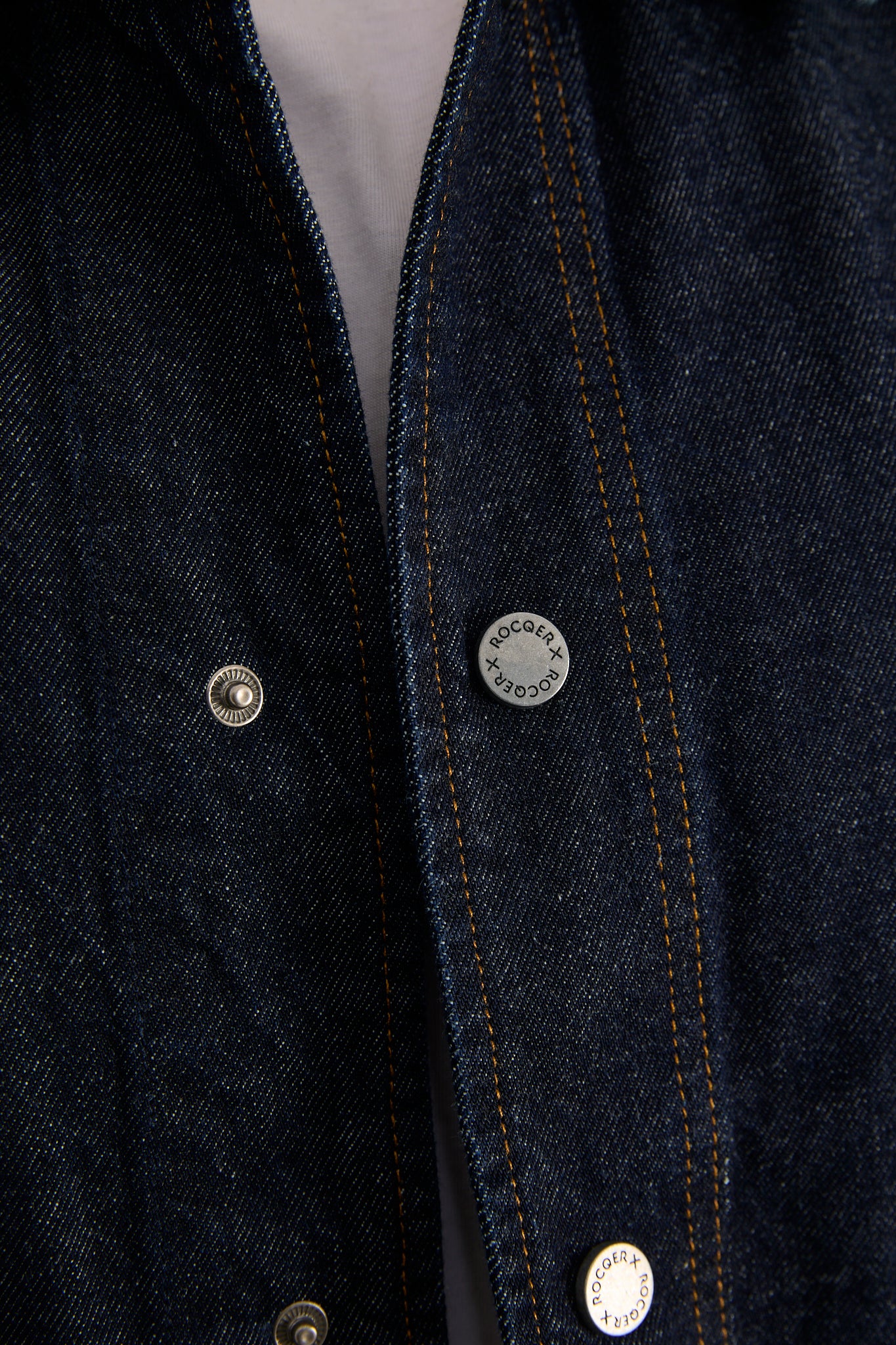 X-2031 Men’s Denim Jacket – Dark Indigo