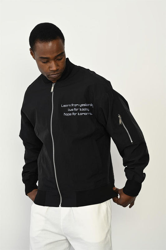 R-2447 Wind-Resistant Parachute Jacket  R-2447 Sleeve-Zip