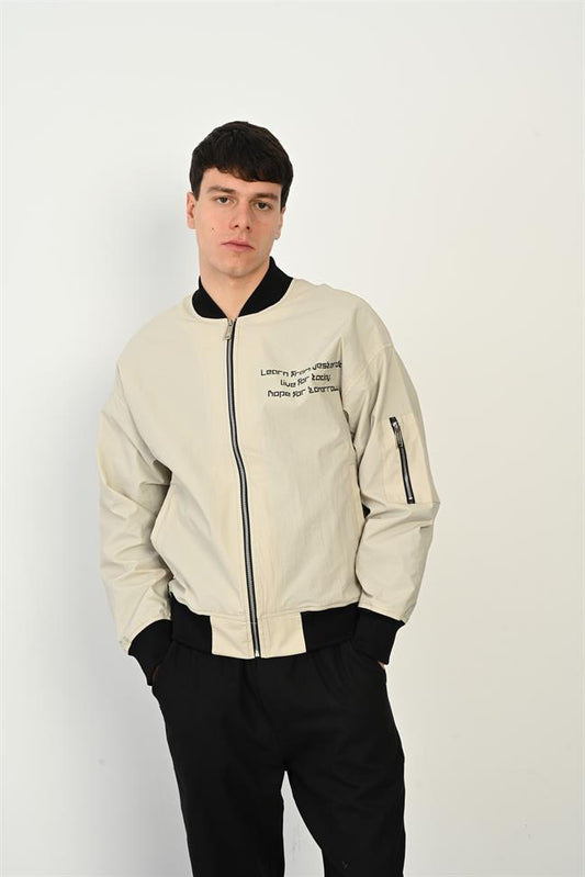 R-2447 Wind-Resistant Parachute Jacket  R-2447 Sleeve-Zip