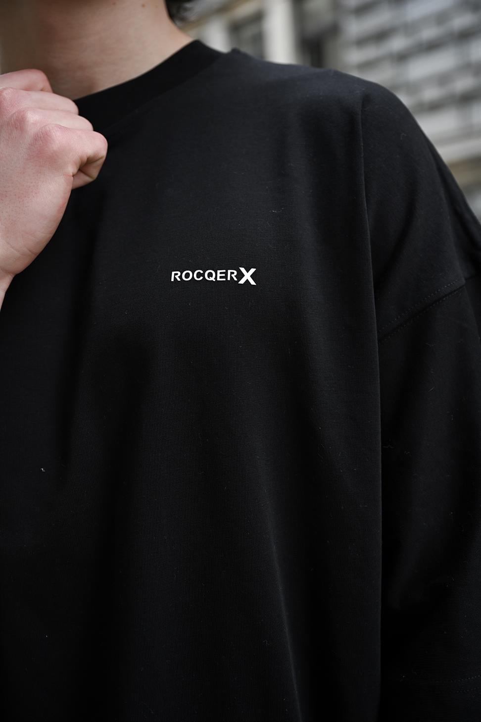 R-5775 Rocqerx Printed Basic T-Shirt