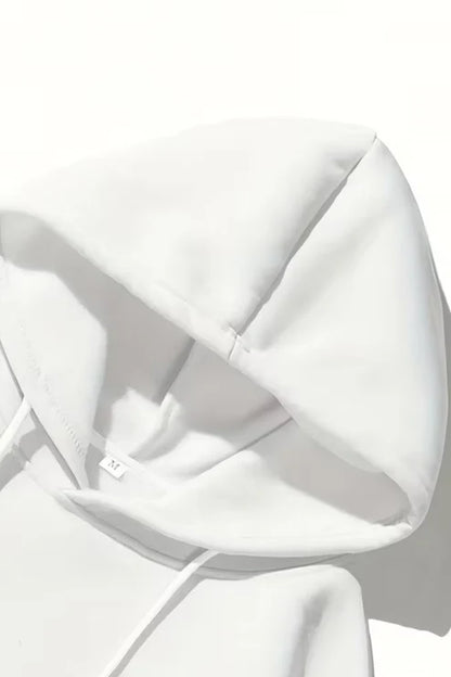 X-4008-1001 Men’s Hooded Tracksuit Set – White