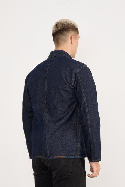 X-2031 Men’s Denim Jacket – Dark Indigo