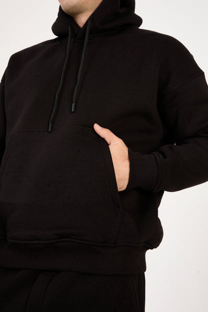 X-4008 Men’s Hooded – Black