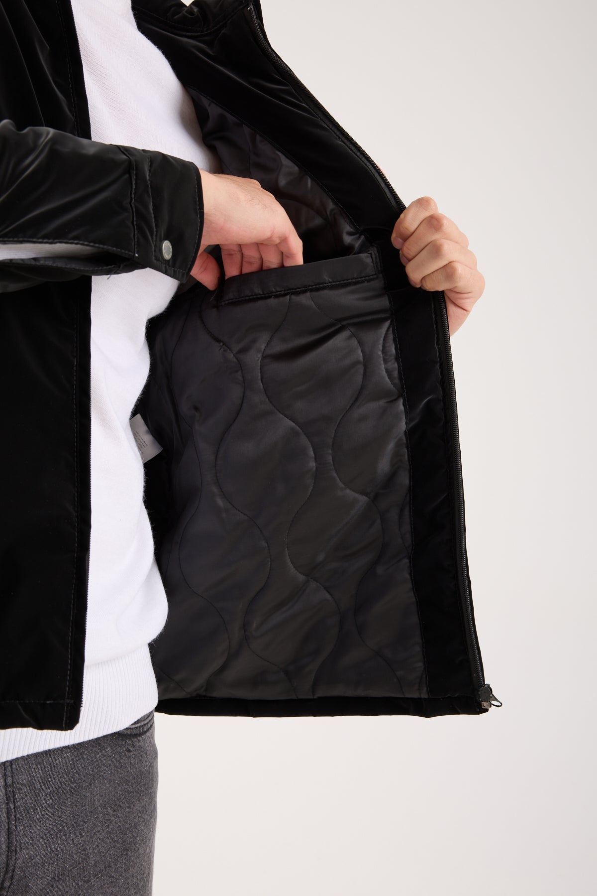 X-2020 Quilted Lined Zip Jacket