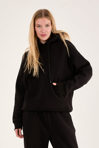 X-4008 Men’s Hooded – Black