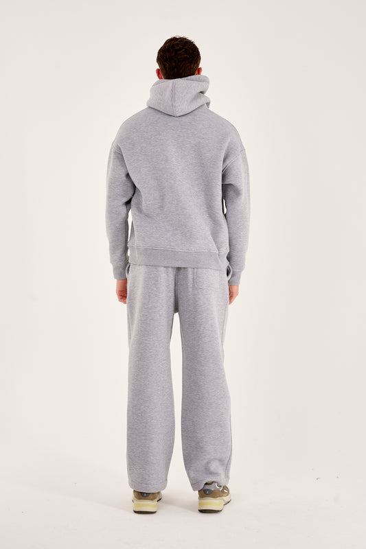 X-4008 -1001 Men’s Hooded Tracksuit Set – Grey