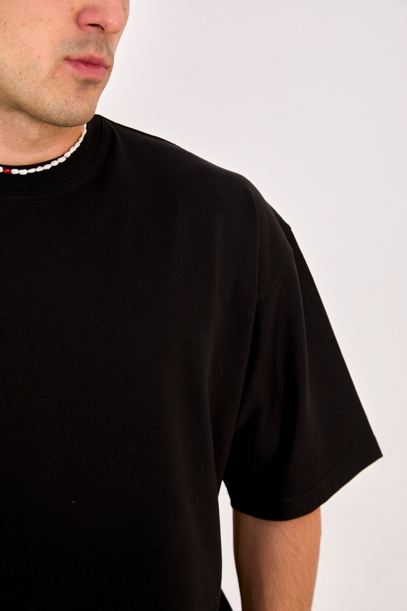 X-4009 Unisex 100% Cotton Oversized T-Shirt – Black