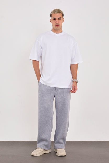 X-4009 Unisex 100% Cotton Oversized T-Shirt – White