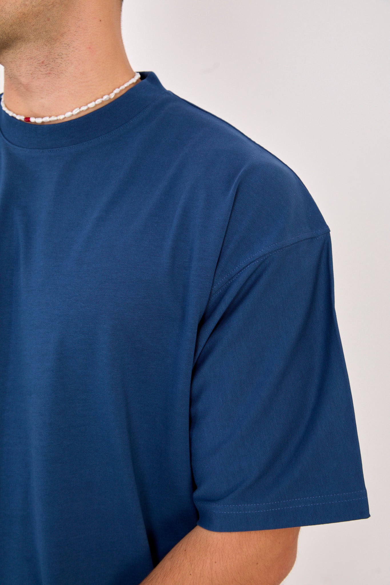 X-4009 Unisex Oversized 100% Cotton T-Shirt – Navy Blue