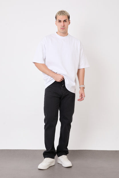 T-2300-1 Black Baggy Fit Men’s Jeans