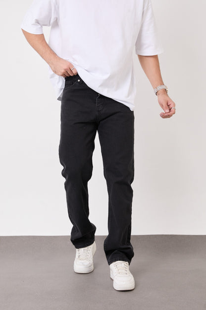 T-2300-1 Black Baggy Fit Men’s Jeans