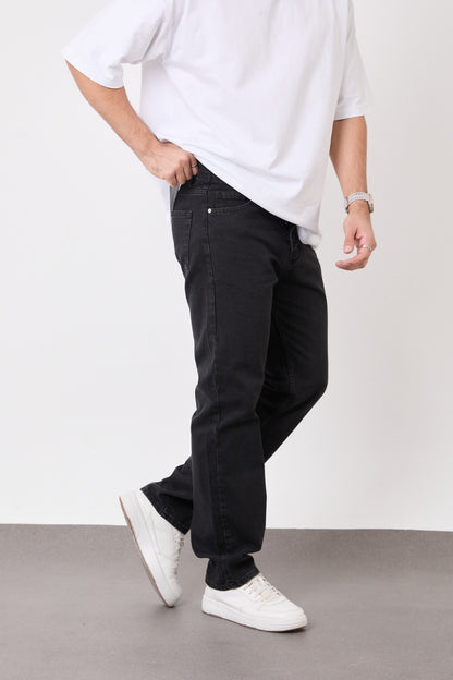 T-2300-1 Black Baggy Fit Men’s Jeans