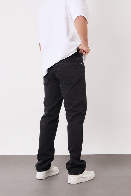 T-2300-1 Black Baggy Fit Men’s Jeans