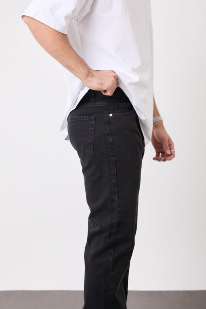 T-2300-1 Black Baggy Fit Men’s Jeans