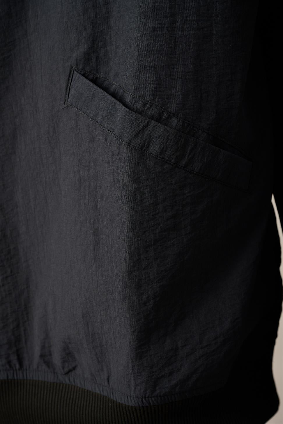 R-2390 Men’s Ribbed Hem and Cuff Lined Sweatshirt – Black