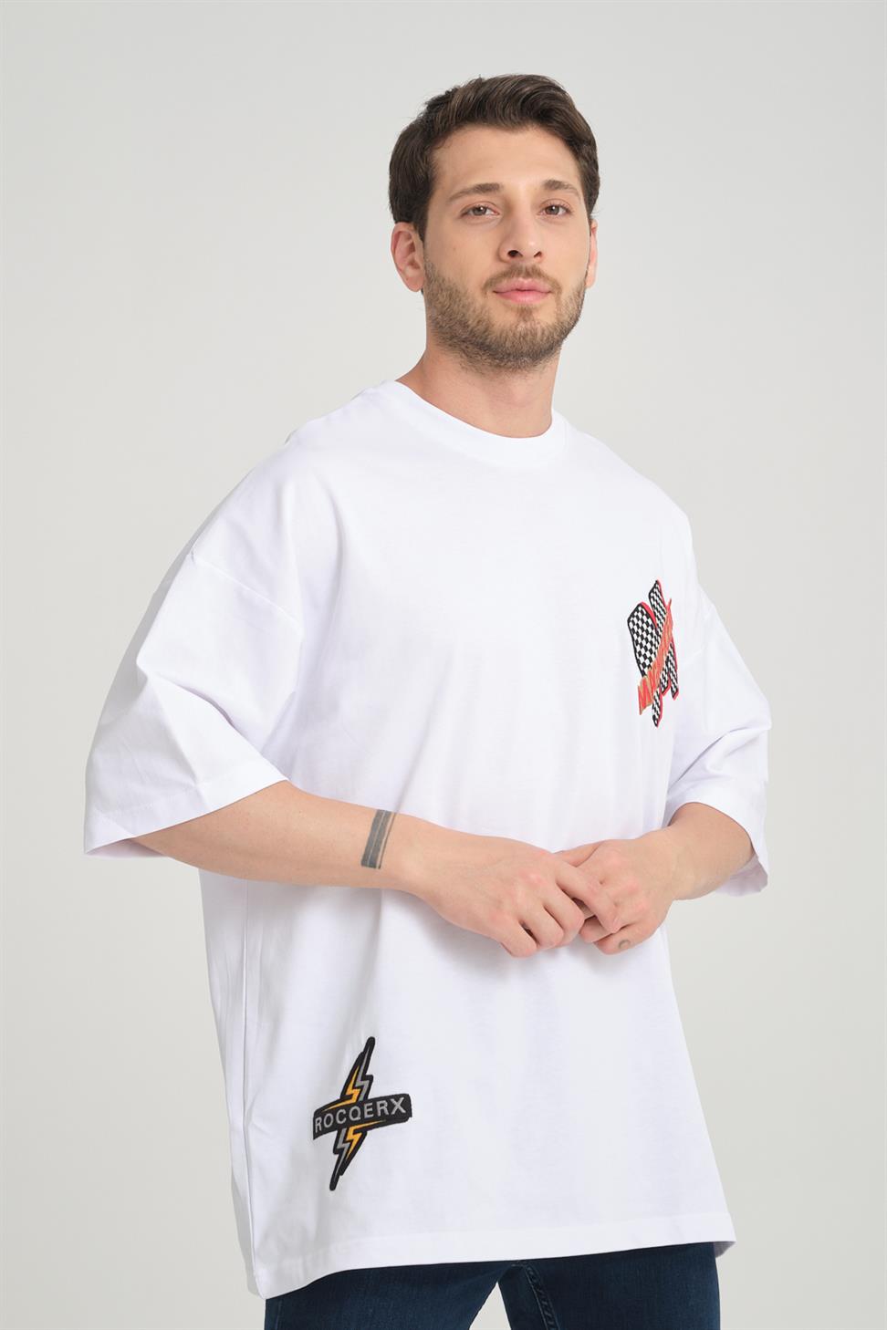 R-5779 Men’s Supima T-Shirt with Rocqerx Embroider