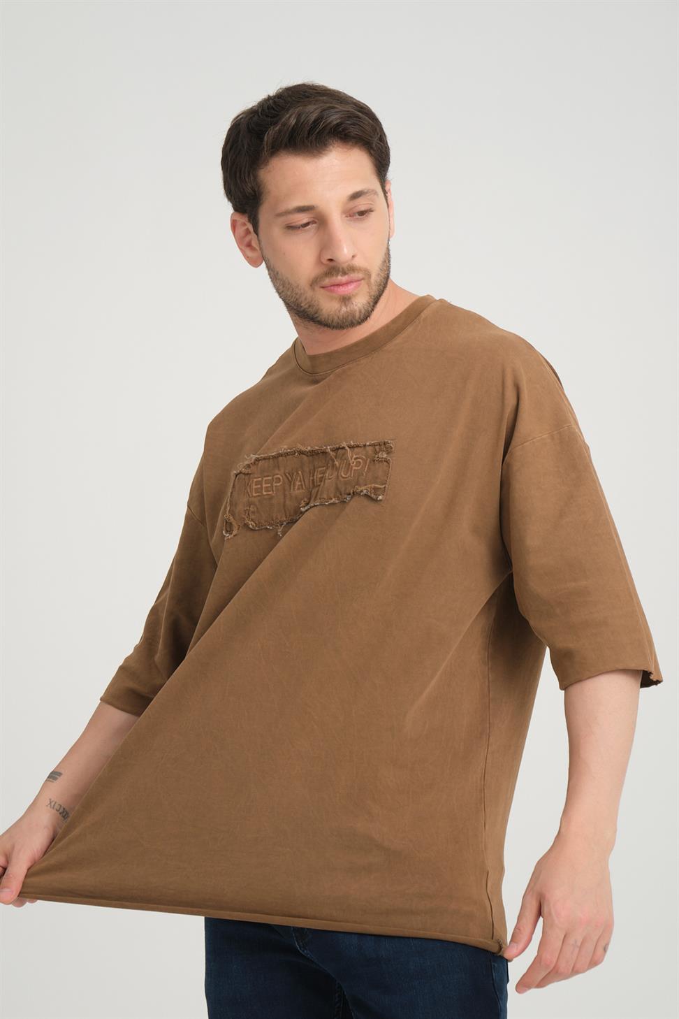 R-5822 100% Cotton Suprem Embroidered T-Shirt