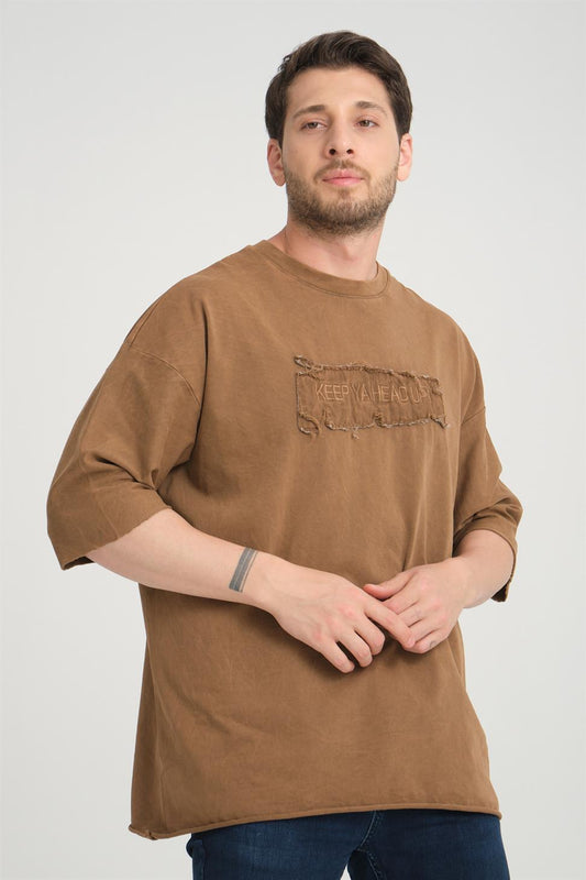R-5822 100% Cotton Suprem Embroidered T-Shirt