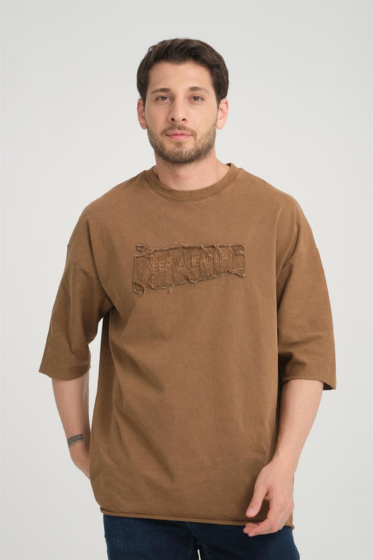 R-5822 100% Cotton Suprem Embroidered T-Shirt
