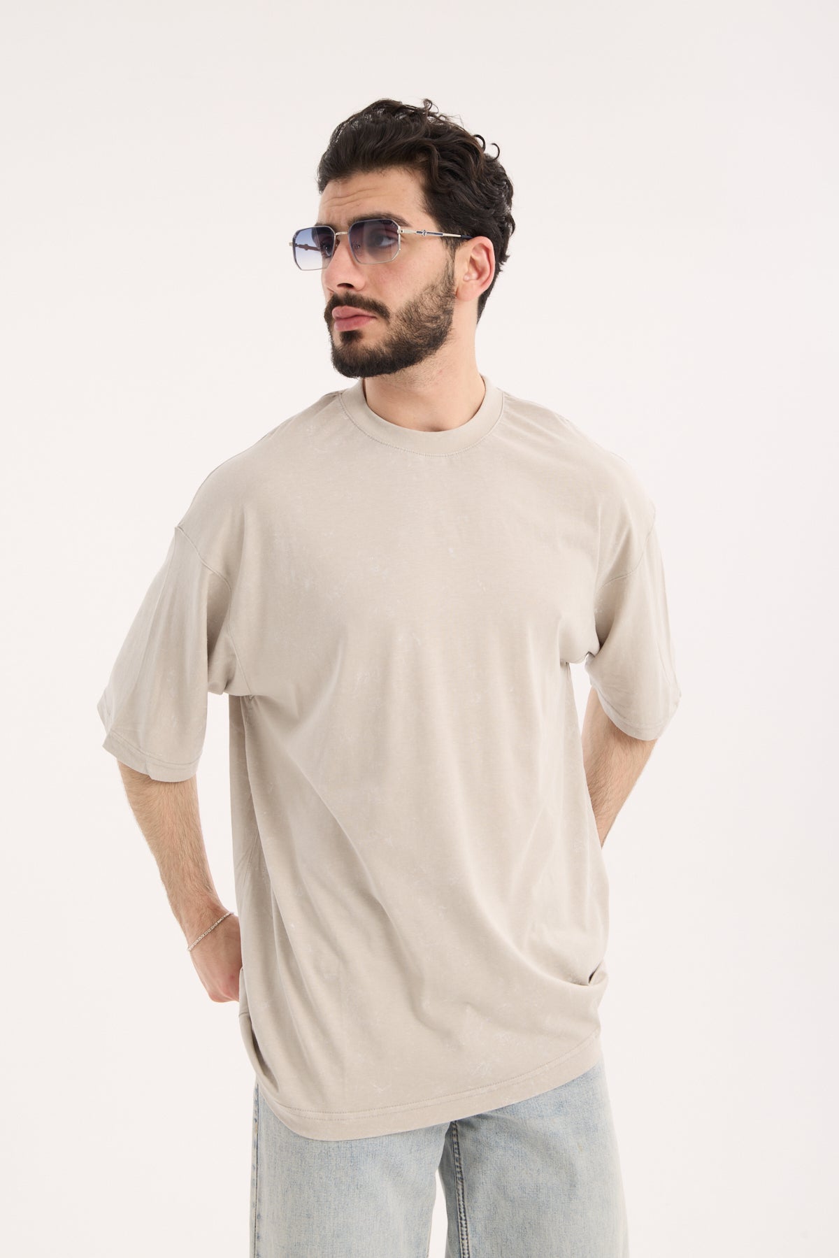Men’s Washed Basic T-Shirt – X-4013