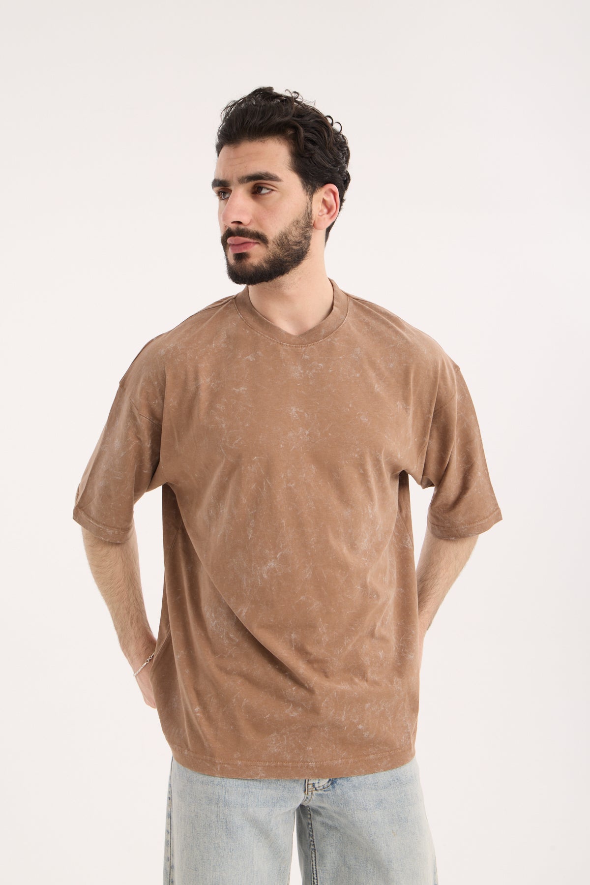 Men’s Washed Basic T-Shirt – X-4013