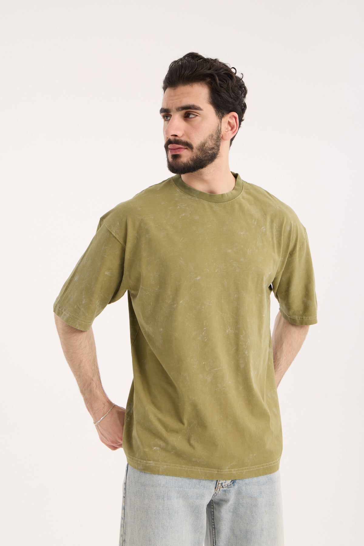 Men’s Washed Basic T-Shirt – X-4013