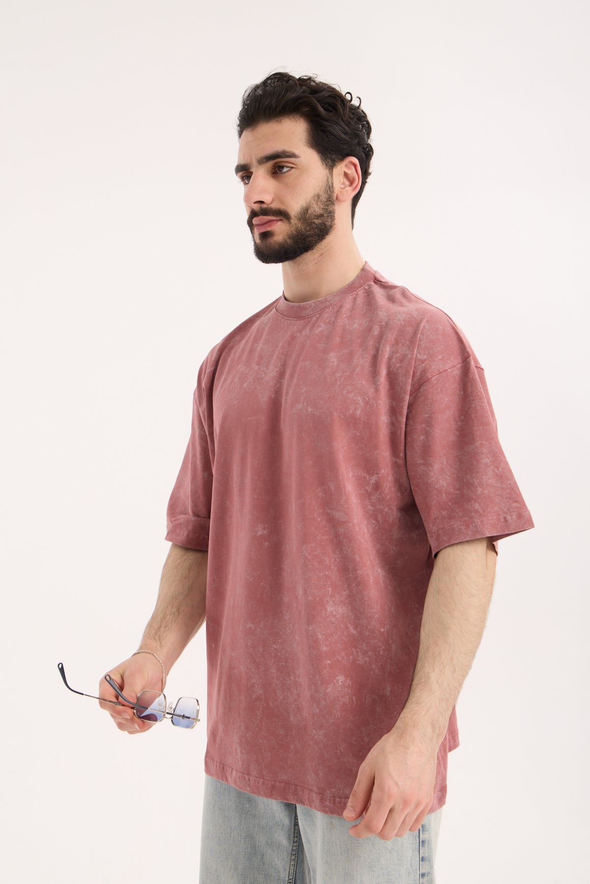 Men’s Washed Basic T-Shirt – X-4013