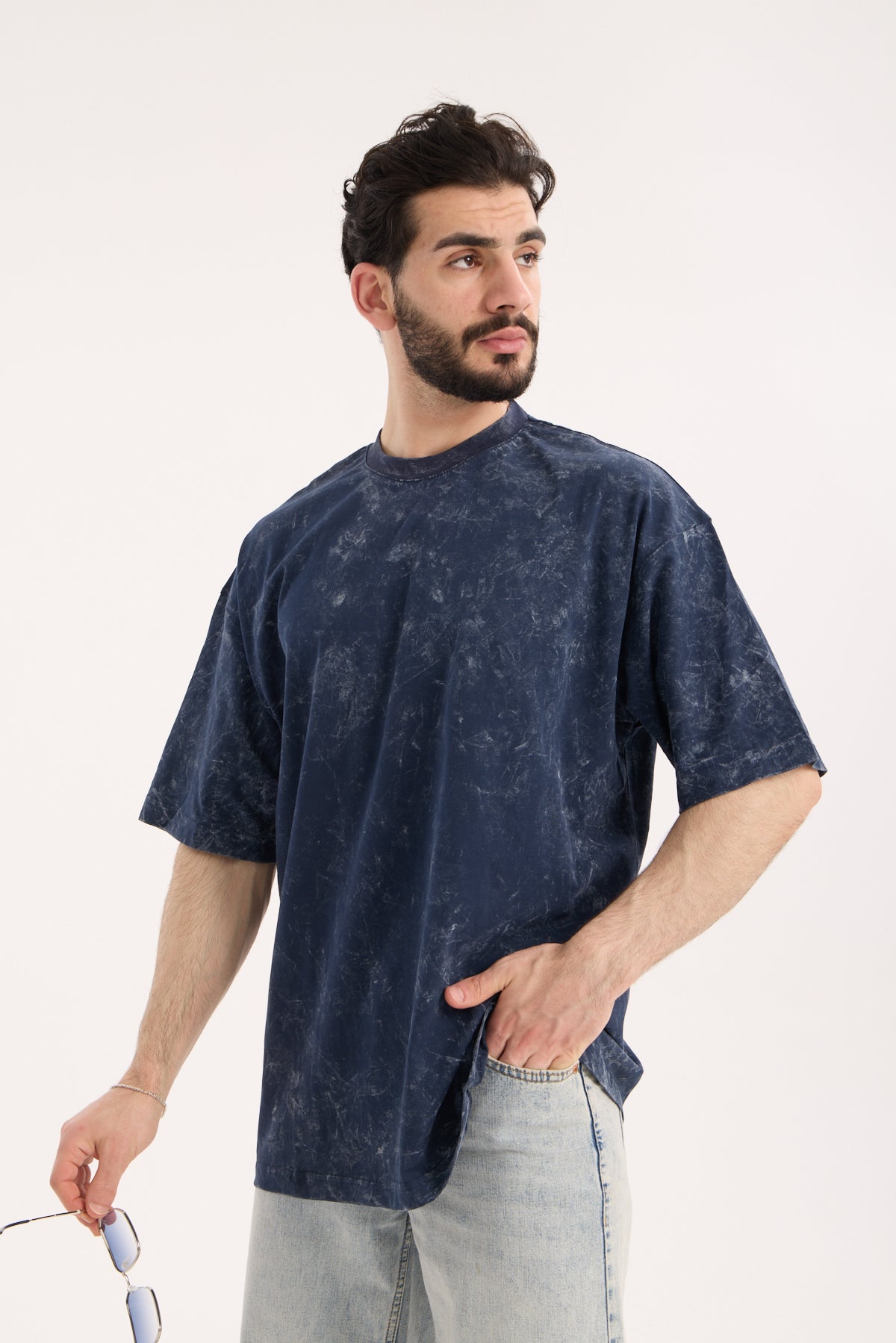 Men’s Washed Basic T-Shirt – X-4013