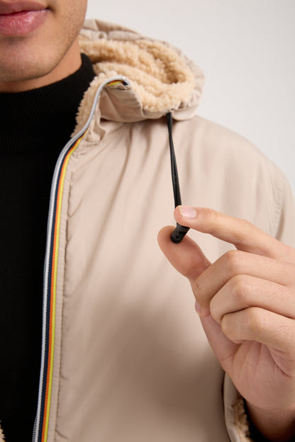 R-2474 Men’s Reversible Sherpa Coat – Double-Sided Winter Jacket